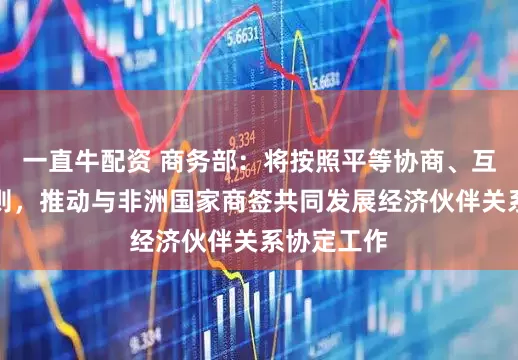 一直牛配资 商务部：将按照平等协商、互利共赢原则，推动与非洲国家商签共同发展经济伙伴关系协定工作