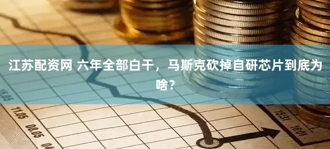 江苏配资网 六年全部白干，马斯克砍掉自研芯片到底为啥？