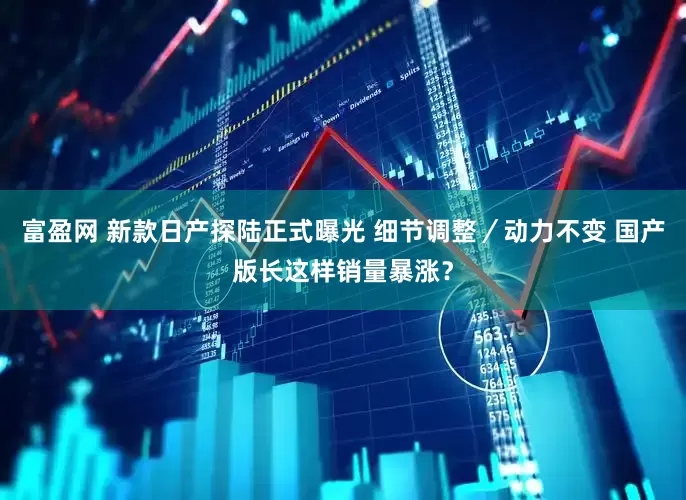 富盈网 新款日产探陆正式曝光 细节调整／动力不变 国产版长这样销量暴涨？