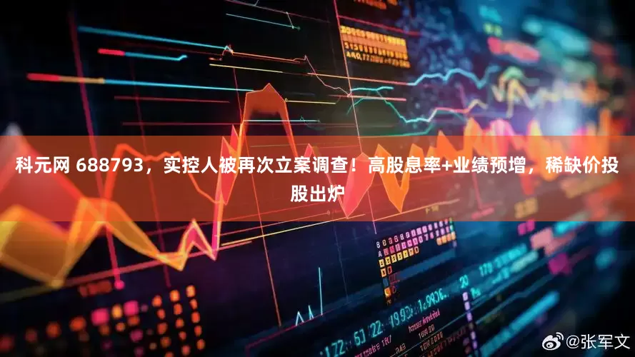 科元网 688793，实控人被再次立案调查！高股息率+业绩预增，稀缺价投股出炉