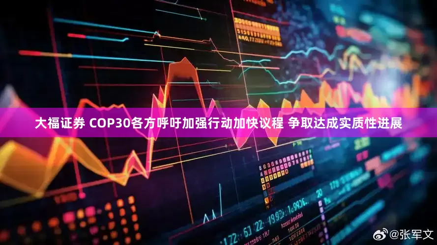 大福证券 COP30各方呼吁加强行动加快议程 争取达成实质性进展